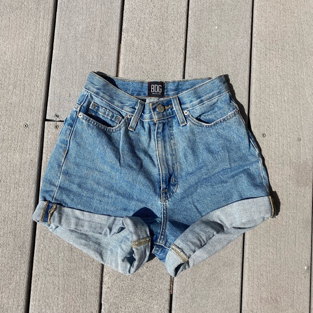 Urban Outfitters BDG Mom High Rise Denim Shorts